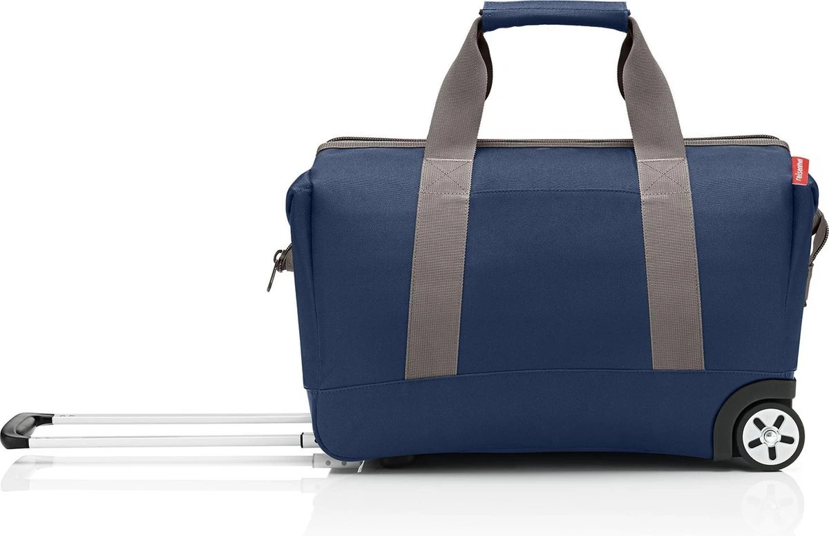 Reisenthel Allrounder Trolley Reiskoffer Reistas Op 2 Wielen - 30L - Dark Blue Donkerblauw 4 Reisenthel Allrounder Trolley Reiskoffer Reistas Op 2 Wielen - 30L - Dark Blue Donkerblauw - Afbeelding 2