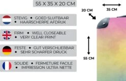 Koffer - Meisje - Regenboog - Trap - Wolken - Kinderen - Koffer Meisje - 35x55x20 Cm - Handbagage - Trolley - Reiskoffer 13 Koffer - Meisje - Regenboog - Trap - Wolken - Kinderen - Koffer Meisje - 35x55x20 Cm - Handbagage - Trolley - Reiskoffer -Bagage Kortingen Winkel 1200x779 2