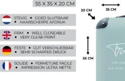 MuchoWow® Koffer - Spreuken - Quotes - The Answer To All Your Problems - Travel - Reizen - Past Binnen 55x40x20 Cm En 55x35x25 Cm - Handbagage - Trolley - Fotokoffer - Cabin Size - Print 13 MuchoWow® Koffer - Spreuken - Quotes - The Answer To All Your Problems - Travel - Reizen - Past Binnen 55x40x20 Cm En 55x35x25 Cm - Handbagage - Trolley - Fotokoffer - Cabin Size - Print -Bagage Kortingen Winkel 1200x779 4