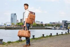 Enrico Benetti Rotterdam Sporttas / Reistas - 66601 - Camel -Bagage Kortingen Winkel 1200x800 100