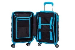 Decent Lumi Fix Handbagage Koffer - 55 Cm - Black/Blue -Bagage Kortingen Winkel 1200x800 21