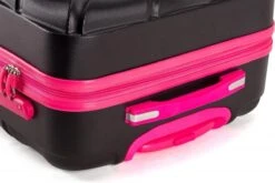 Decent Lumi Fix Handbagage Koffer - 55 Cm - Black/Pink -Bagage Kortingen Winkel 1200x800 26
