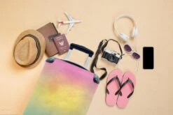 Koffer - Meisje - Regenboog - Trap - Wolken - Kinderen - Koffer Meisje - 35x55x20 Cm - Handbagage - Trolley - Reiskoffer 14 Koffer - Meisje - Regenboog - Trap - Wolken - Kinderen - Koffer Meisje - 35x55x20 Cm - Handbagage - Trolley - Reiskoffer -Bagage Kortingen Winkel 1200x800 31