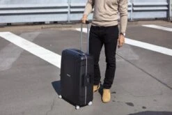 CarryOn Steward TSA Reiskoffer - 75cm Trolley Met Kliksloten - Dubbele Wielen - Zwart -Bagage Kortingen Winkel 1200x800 83