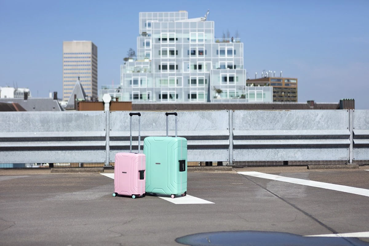 CarryOn Steward TSA Reiskoffer - 75cm Trolley Met Kliksloten - Dubbele Wielen - Mint 10 CarryOn Steward TSA Reiskoffer - 75cm Trolley Met Kliksloten - Dubbele Wielen - Mint - Afbeelding 8