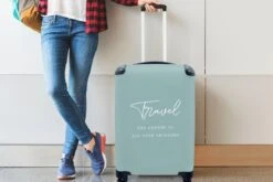 MuchoWow® Koffer - Spreuken - Quotes - The Answer To All Your Problems - Travel - Reizen - Past Binnen 55x40x20 Cm En 55x35x25 Cm - Handbagage - Trolley - Fotokoffer - Cabin Size - Print 15 MuchoWow® Koffer - Spreuken - Quotes - The Answer To All Your Problems - Travel - Reizen - Past Binnen 55x40x20 Cm En 55x35x25 Cm - Handbagage - Trolley - Fotokoffer - Cabin Size - Print -Bagage Kortingen Winkel 1200x800 88