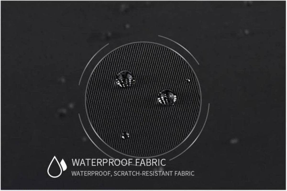 HEANVER Travel Elite - Reistas Handbagage - Weekendtas - 17inch Laptop Rugzak - Backpack Waterafstotend - 30L / 60 Liter Tas - Zwart / Antraciet 7 HEANVER Travel Elite - Reistas Handbagage - Weekendtas - 17inch Laptop Rugzak - Backpack Waterafstotend - 30L / 60 Liter Tas - Zwart / Antraciet - Afbeelding 5