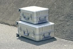 Aluminium Handbagage Koffer Mozzel Darrow - Reiskoffer Met Wielen - 51cm - Harde Koffer - Zilver -Bagage Kortingen Winkel 1200x801 1