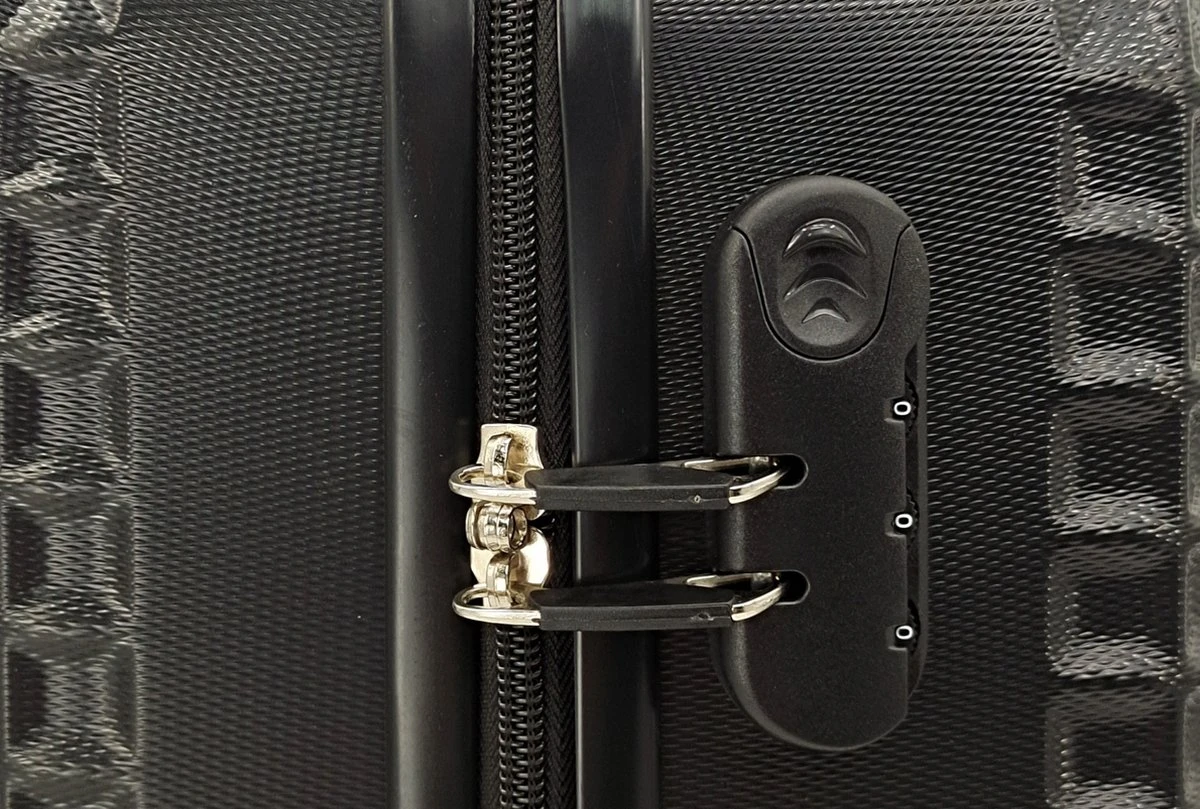 SB Travelbags Handbagage Koffer 51cm 4 Wielen Trolley - Zwart 7 SB Travelbags Handbagage Koffer 51cm 4 Wielen Trolley - Zwart - Afbeelding 5