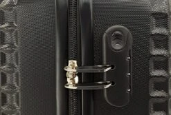 SB Travelbags Handbagage Koffer 55cm 4 Wielen Trolley - Zwart -Bagage Kortingen Winkel 1200x809 3