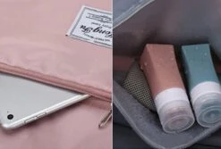 Merkloos Opvouwbare Handbagage Reistas – Opvouwbaar Tot 28 X 18 Cm – Grijs -Bagage Kortingen Winkel 1200x813 34