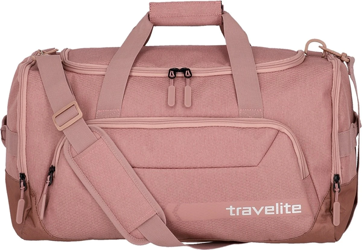 Travelite Reistas / Weekendtas 30 X 55 X 30 Cm - Kick Off - Roze 3 Travelite Reistas / Weekendtas 30 X 55 X 30 Cm - Kick Off - Roze