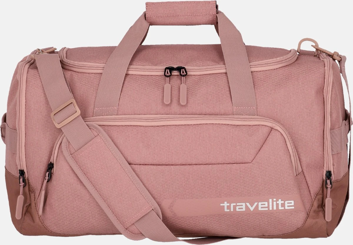 Travelite Reistas / Weekendtas 30 X 55 X 30 Cm - Kick Off - Roze 8 Travelite Reistas / Weekendtas 30 X 55 X 30 Cm - Kick Off - Roze - Afbeelding 6