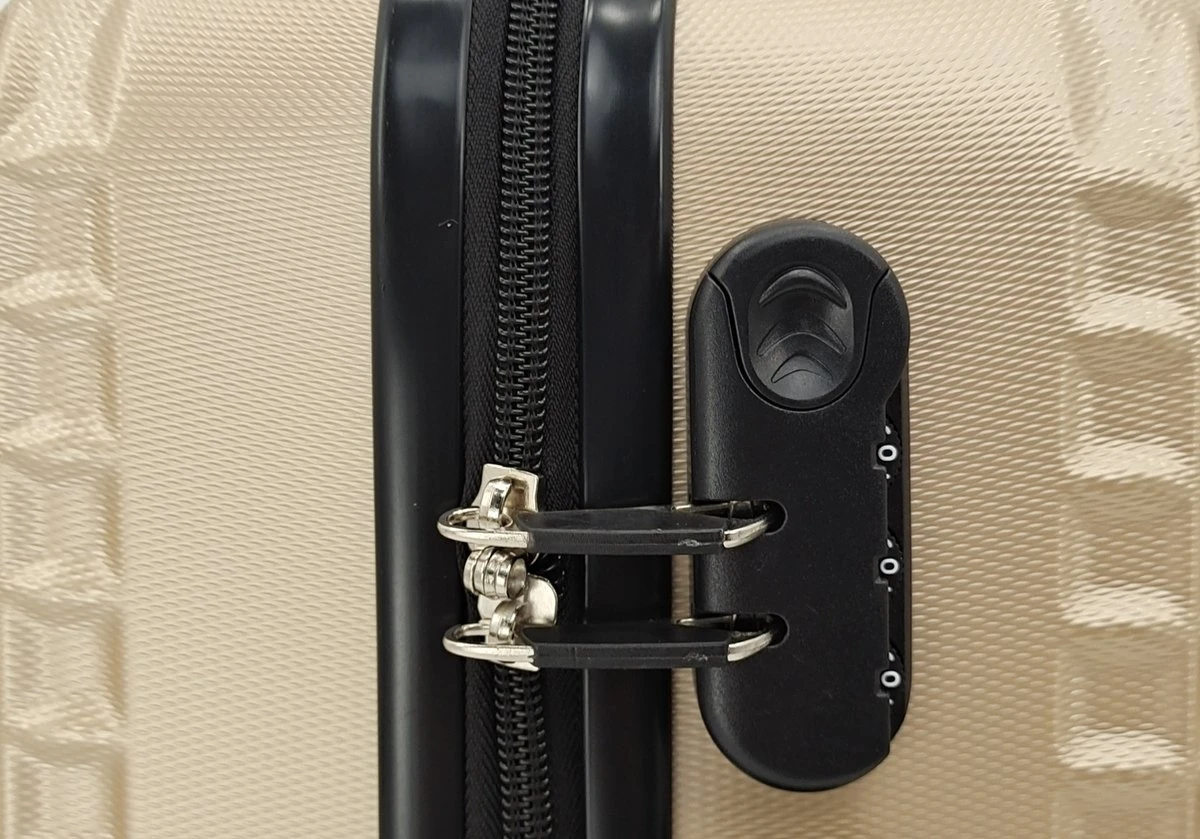 SB Travelbags Handbagage Koffer 51cm 4 Wielen Trolley - Champagne 7 SB Travelbags Handbagage Koffer 51cm 4 Wielen Trolley - Champagne - Afbeelding 5