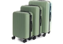 AttitudeZ Azur Reiskoffer Medium Olijfgroen 67cm - TSA-slot -Bagage Kortingen Winkel 1200x842 1
