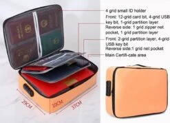 SONTRIX Brandwerende Koffer - Waterdicht - Brandwerend - Brandwerende Tas - Waterdichte Tas - Brandwerende Documententas - Tas - Handtas - Zwart 17 SONTRIX Brandwerende Koffer - Waterdicht - Brandwerend - Brandwerende Tas - Waterdichte Tas - Brandwerende Documententas - Tas - Handtas - Zwart -Bagage Kortingen Winkel 1200x869