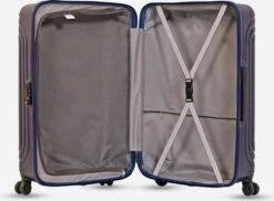 ©TROLLEYZ - Florence No.7 - Reiskoffer 69cm Met TSA Slot - Dubbele Wielen - 360° Spinners - 100% ABS - Reiskoffer In Ocean Blue -Bagage Kortingen Winkel 1200x884 1