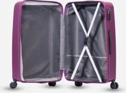 ©TROLLEYZ - Ibiza No.3 - Reiskoffer 69cm Met TSA Slot - Dubbele Wielen - 360° Spinners - 100% ABS - Reiskoffer In Dazzling Purple 14 ©TROLLEYZ - Ibiza No.3 - Reiskoffer 69cm Met TSA Slot - Dubbele Wielen - 360° Spinners - 100% ABS - Reiskoffer In Dazzling Purple -Bagage Kortingen Winkel 1200x885