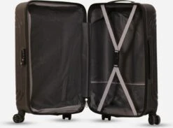 ©TROLLEYZ Florence No.7 - Reiskoffer 69 Cm - Night Black -Bagage Kortingen Winkel 1200x888 1