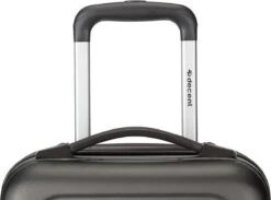 Decent Handbagage Koffer / Trolley / Reiskoffer - 42 Cm - 24 Liter - ABS - Maxi Air - Grijs -Bagage Kortingen Winkel 1200x888