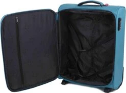 Travelite Cabin 2 Wheel Trolley Turquoise -Bagage Kortingen Winkel 1200x891