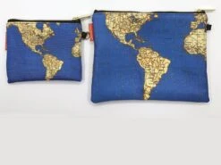 KIKKERLAND Reistas Wereldkaart L - Reistas Met Rits - Koffer Organiser - Vakantie -Bagage Kortingen Winkel 1200x898 2