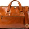 NEGOTIA Alpha - Leren Weekendtas - Leren Handbagage Reistas - Duffel Bag - 100% Luxe Top-Grain Leer - Bruin -Bagage Kortingen Winkel 1200x900 11