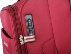 Decent D-Upright Large Koffer - 76 Cm Expandable - TSA Slot - Bordeaux Rood -Bagage Kortingen Winkel 1200x916