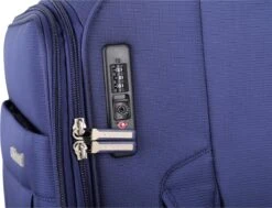 Decent D-Upright Large Koffer - 76 Cm Expandable - TSA Slot - Donkerblauw -Bagage Kortingen Winkel 1200x918 1