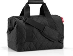 Reisenthel Allrounder M Reistas Sporttas - 18L - Rhombus Black Zwart -Bagage Kortingen Winkel 1200x920 6