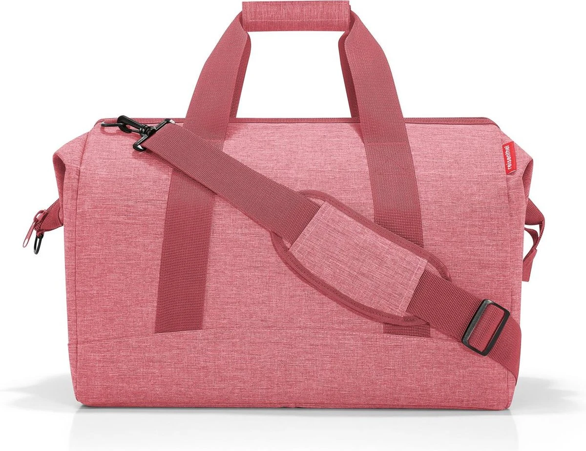 Reisenthel Allrounder L Reistas Sporttas - 30L - Twist Berry Roze 2 Reisenthel Allrounder L Reistas Sporttas - 30L - Twist Berry Roze
