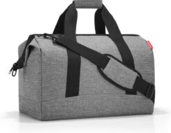 Reisenthel Allrounder L Reistas Sporttas - Maat L - 30L - Twist Silver Grijs
