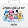 Logeerkoffer Effen - Kinderkoffer- Kraamcadeau - Geboortecadeau - Opa En Oma -Bagage Kortingen Winkel 1200x934