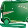 KOOPMAN Koffer Kids - 40cm - Krokodil - Reiskoffer Voor Kinderen - Groen - Opberger -Bagage Kortingen Winkel 1200x937