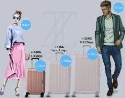 ©TROLLEYZ - Bali No.22 - Trolley 55cm Met TSA Slot - Dubbele Wielen - 360° Spinners - 100% ABS - Handbagage Koffer In Cosmopolitan Pink 17 ©TROLLEYZ - Bali No.22 - Trolley 55cm Met TSA Slot - Dubbele Wielen - 360° Spinners - 100% ABS - Handbagage Koffer In Cosmopolitan Pink -Bagage Kortingen Winkel 1200x940