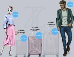 ©TROLLEYZ - Florence No.7 - Reiskoffer 69cm Met TSA Slot - Dubbele Wielen - 360° Spinners - 100% ABS - Reiskoffer In Cloudy Grey -Bagage Kortingen Winkel 1200x940 6