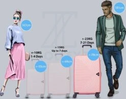 ©TROLLEYZ - Ibiza No.3 - Reiskoffer 78cm Met TSA Slot - Dubbele Wielen - 360° Spinners - 100% ABS - Reiskoffer In Cosmopolitan Pink 17 ©TROLLEYZ - Ibiza No.3 - Reiskoffer 78cm Met TSA Slot - Dubbele Wielen - 360° Spinners - 100% ABS - Reiskoffer In Cosmopolitan Pink -Bagage Kortingen Winkel 1200x941 5