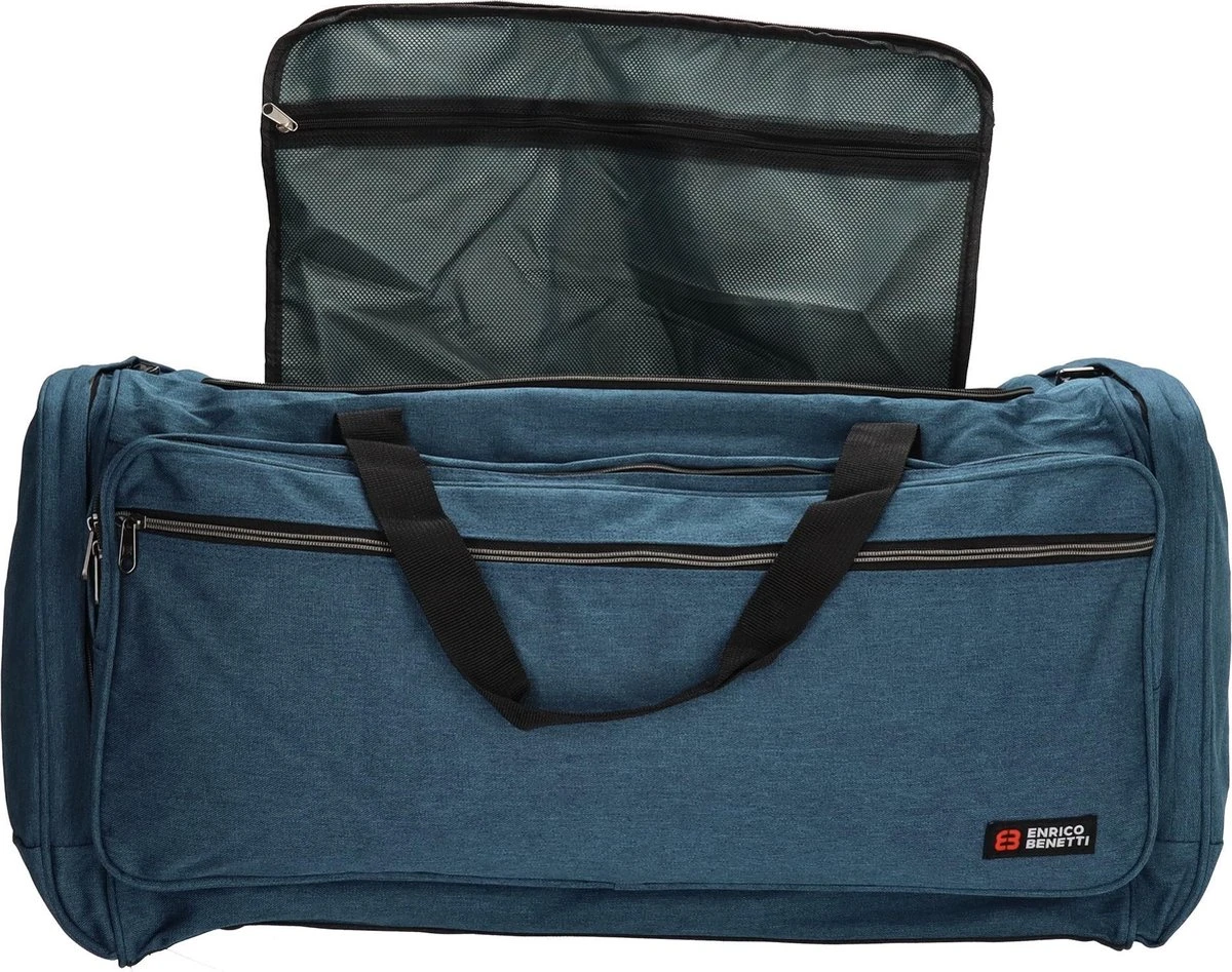 Enrico Benetti Montevideo 35316 Reistas/sporttas L - Jeans Blauw 9 Enrico Benetti Montevideo 35316 Reistas/sporttas L - Jeans Blauw - Afbeelding 7