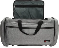 Enrico Benetti Montevideo 35315 Reistas/sporttas M - Licht Grijs -Bagage Kortingen Winkel 1200x976 5