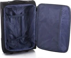 Line Brick Cabin Trolley 2 Wheel 55 Black -Bagage Kortingen Winkel 1200x977 1