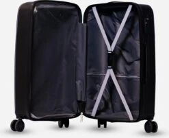 ©TROLLEYZ - Ibiza No.3 - Reiskoffer 69cm Met TSA Slot - Dubbele Wielen - 360° Spinners - 100% ABS - Reiskoffer In Night Black 13 ©TROLLEYZ - Ibiza No.3 - Reiskoffer 69cm Met TSA Slot - Dubbele Wielen - 360° Spinners - 100% ABS - Reiskoffer In Night Black -Bagage Kortingen Winkel 1200x977 3