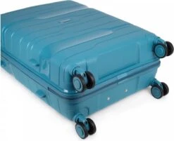 Decent ONE-CITY Large Koffer - 76 Cm - TSA Slot - Petrol -Bagage Kortingen Winkel 1200x978