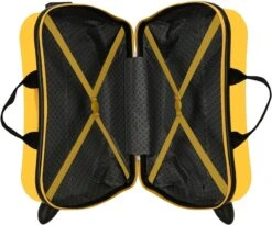Disney Winnie The Pooh Kinderkoffer ABS Rol Zit Geel -Bagage Kortingen Winkel 1200x997