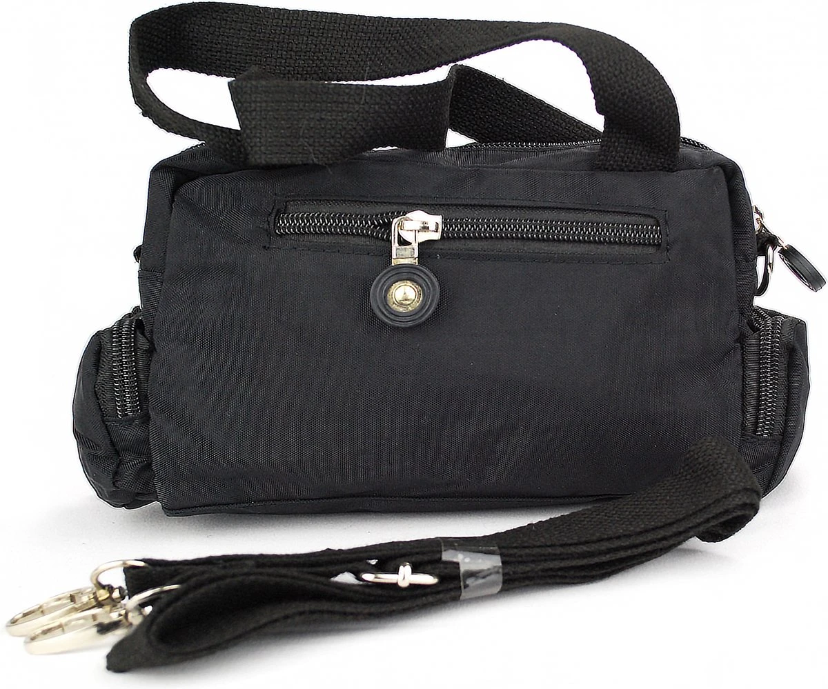 Starbag Reistas Crinkle-nylon Unisex Zwart - (014-6) - Kleine Tas - 5 Starbag Reistas Crinkle-nylon Unisex Zwart - (014-6) - Kleine Tas - - Afbeelding 3