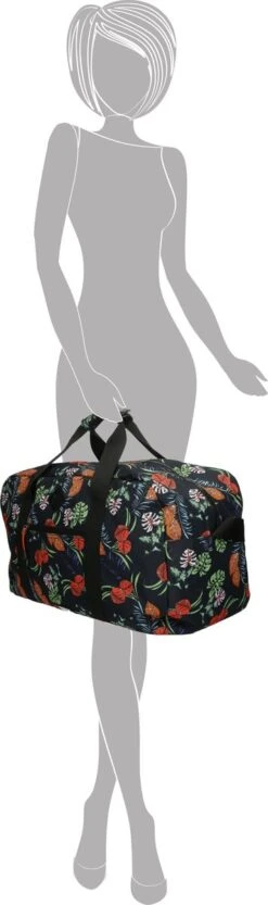 Enrico Benetti Capetown Sporttas/ Reistas - Blad Print -Bagage Kortingen Winkel 356x1200 2