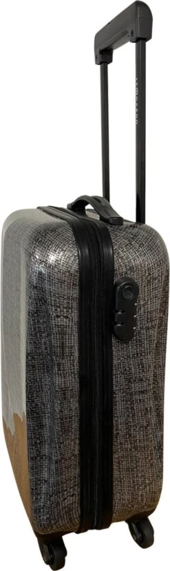 Leonardo Handbagage Koffer 51x31x20 - Hardcase - Cijferslot - Reiskoffer - Lichtgewicht Koffer - Grey -Bagage Kortingen Winkel 358x1200 1