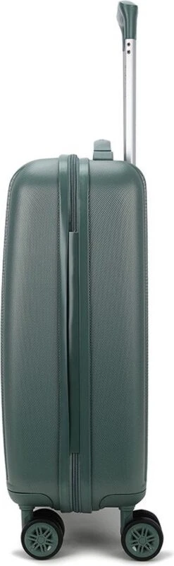 Decent Handbagage Koffer / Trolley / Reiskoffer - 55 Cm - 38 Liter - ABS - Tranporto - Groen -Bagage Kortingen Winkel 370x1200