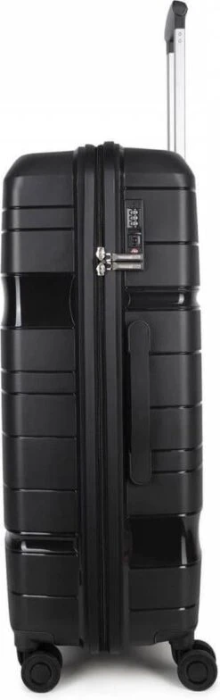 Decent ONE-CITY Large Koffer - 76 Cm - TSA Slot - Zwart 36 Decent ONE-CITY Large Koffer - 76 Cm - TSA Slot - Zwart -Bagage Kortingen Winkel 378x1200