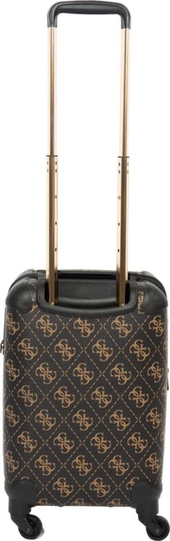 Guess Berta 18 In 4 Wheeler Dames Reiskoffer - Bruin -Bagage Kortingen Winkel 379x1200