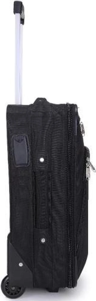 Decent Basic-Line Handbagage Trolley 53 Cm - Zwart 15 Decent Basic-Line Handbagage Trolley 53 Cm - Zwart - Afbeelding 13